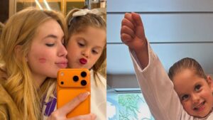 Maria Flor, filha de Virginia Fonseca, aparece pronta para começar novo esporte