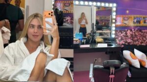 Virginia se emociona com surpresa em seu camarim do SBT: ‘Vou chorar’