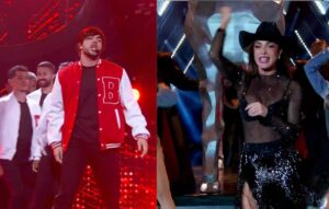 Alvaro Xaro leva a melhor contra Nicole Bahls na Batalha do Lip Sync do Domingão