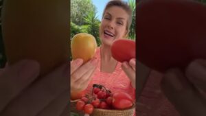 Ana Hickmann ensina o segredo do tomate perfeito para salada e molho!