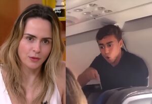 Ana Paula Renault tem treta pesada com Nikolas Ferreira dentro de avião!