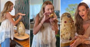 Ana Paula Siebert Gera Polêmica ao Exibir Ovo de Páscoa de R$ 20 Mil!