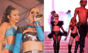 Bailarina de Anitta elogia dançarinos de Luísa Sonza e desmente rivalidade: ‘Isso é só na rede social’