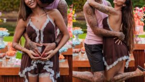 Aos 29 anos, influenciadora comemora aniversário radiante à espera do terceiro filho