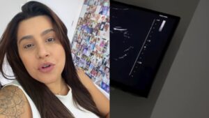 Aos 36 anos, Lauana Prado se surpreende ao ver o filho em ultrassom: ‘Está…’