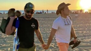 Aos 37 anos, ator afastado das novelas construiu vida nos EUA e é casado há anos com italiano famoso