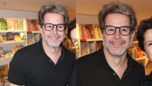 Aos 54 anos, Murilo Benício prestigia marco importante na vida da ex-namorada