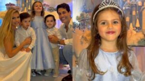 Filha de Bárbara Evans ganha festa de luxo no aniversário de 4 anos