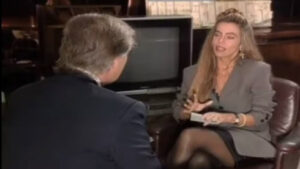 Bruna Lombardi conta detalhe quente de encontro com Trump nos anos 90: ‘Adorava o poder dele’