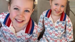 Caçula de Roberto Justus encanta com produção para o “dia do cabelo maluco”