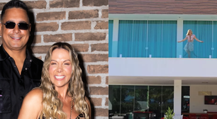 Carla Perez e Xanddy aproveitam mansão de luxo na Bahia com cascata e hidromassagem