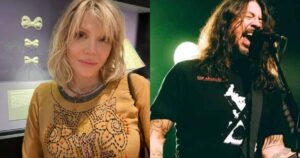 Courtney Love exige reconciliação pública de Dave Grohl após anos de treta