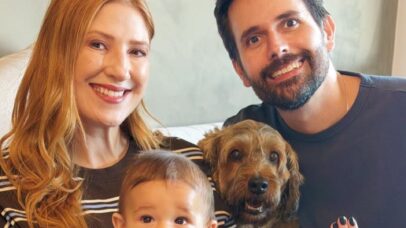 Aos 8 meses, filho de Dani Calabresa rouba a cena em fotos da família na Páscoa