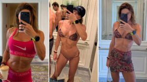 Daniella Cicarelli exibe abdômen trincado em viagem luxuosa pela Califórnia