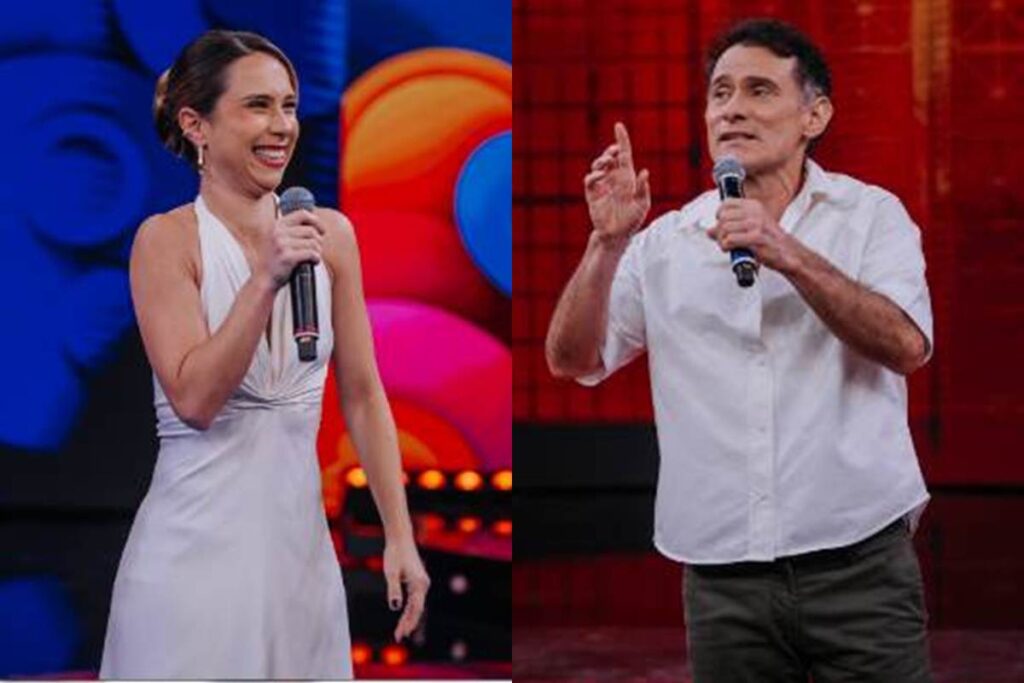 Daphne Bozaski e Enrique Diaz incendeiam Batalha do Lip Sync no Domingão!