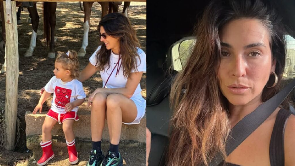Fernanda Paes Leme revela qual é o tema da festa de 2 anos da filha: ‘Ela ama’