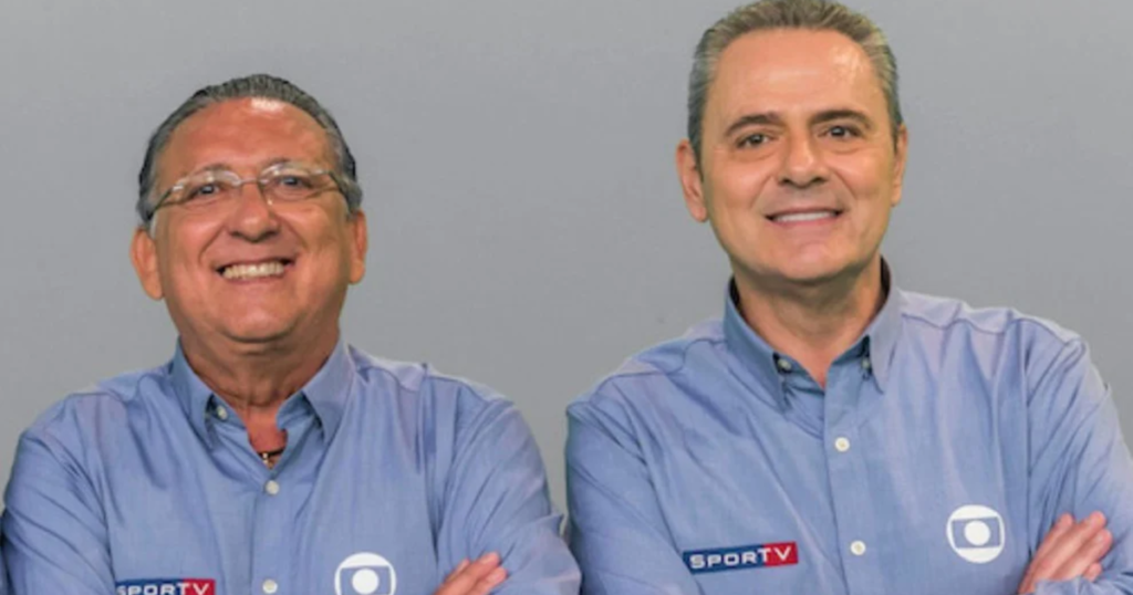 Galvão Bueno manda recado emocionante após Luiz Roberto descobrir doença grave