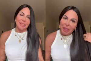 Gretchen surpreende ao revelar que quer empurrar filha pra independência aos 16 anos