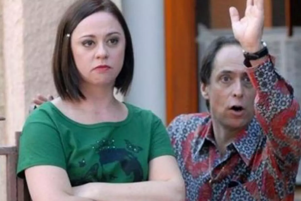 Guta Stresser revela clima pesado com Pedro Cardoso: ‘Achei que ia levar unha’