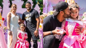 Hulk e Camila Ângelo arrasam em festão de princesa para Zaya completar 4 aninhos