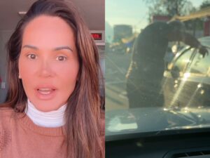 Isabele Benito é agredida após acidente de trânsito a caminho do trabalho