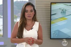 Isabele Benito, apresentadora do SBT, sofre agressão em incidente de trânsito no Rio