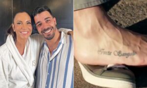 Português viraliza ao revelar tatuagem gigante de Ivete Sangalo até no pé: ‘Maior loucura’