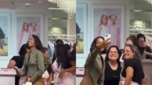 Iza Passeia Descontraída em Shopping Sem Segurança