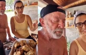 Janja rebate críticas após servir carne de paca para Lula no domingo de Páscoa