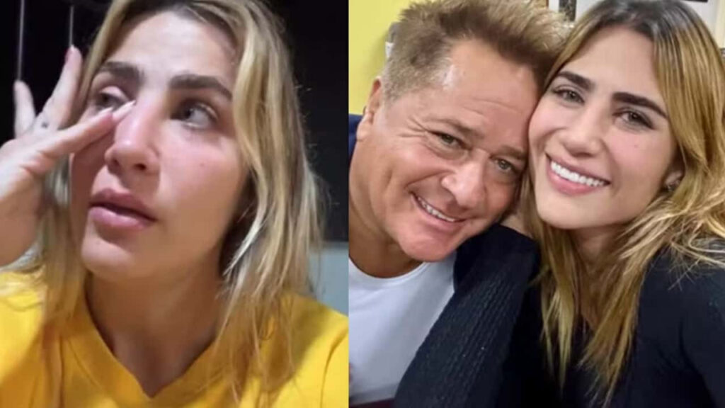 Filha de Leonardo chora ao revelar briga com o cantor: ‘Fase muito difícil’