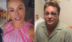 Leonardo sofre acidente durante pescaria e Poliana Rocha tranquiliza fãs