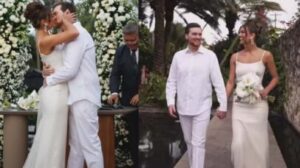 Luma Cesar relembra bastidores do casamento civil com Ed Beccle: ‘Cerimônia mais linda’