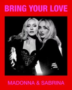 Madonna e Sabrina Carpenter surpreendem com parceria inédita