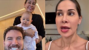 Maíra Cardi revela susto com a saúde da filha caçula: ‘Estou arrasada’