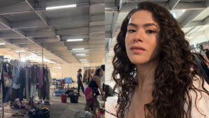 Maisa Silva enfrenta temporal nos bastidores e mostra a bagunça causada pela chuva no set