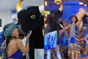 Marciele sobe ao palco com Boi Caprichoso após sua eliminação do BBB26