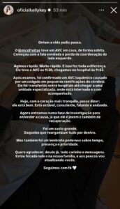 Marido de Kelly Key, Mico Freitas sofre AVC e assusta família em Lisboa