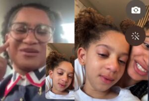 Milena se emociona ao rever sobrinha Alice após final do BBB 26