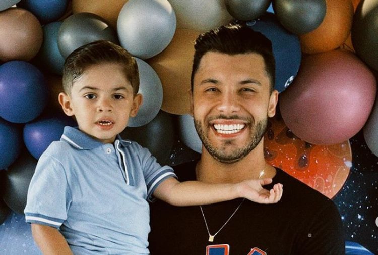 Foto de Murilo Huff com o Filho Viraliza e Detalhe sobre Marília Mendonça Rouba a Cena