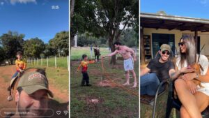 Murilo Huff Curte Páscoa Inesquecível com o Filho Léo