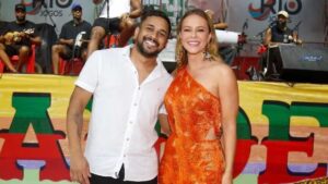 Paolla Oliveira se pronuncia sobre boatos de romance com mestre Fafá da Grande Rio