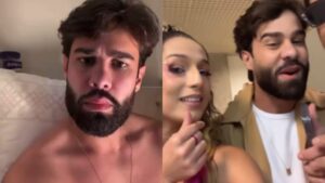 Paulo Augusto do BBB 26 é confrontado ao vivo e admite unfollow em Samira!