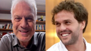 Pedro Bial volta à Globo e manda recado ao filho
