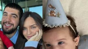 Filha de Rafa Kalimann e Nattan celebra três meses com fofura de Páscoa