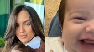 Zuza, filha de Rafa Kalimann e Nattan, impressiona aos 3 meses com semelhança com os pais
