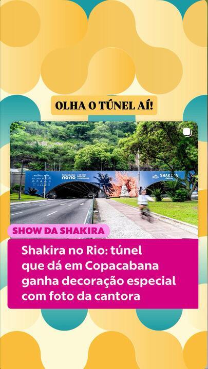 Shakira no Rio: A cidade já está de pernas pro ar com a colombiana!