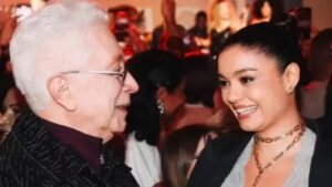 Sophie Charlotte se emociona com dedicação de Aguinaldo Silva em prêmio de Três Graças