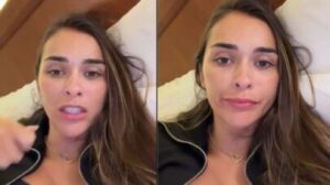 Grávida, Tainá Militão passa mal em aeroporto e assusta seguidores