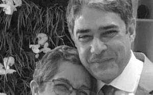 William Bonner se emociona com morte de sua primeira chefe na Globo