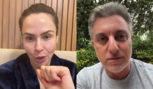 Ana Paula Renault quebra em choro ao lembrar do pai em briga com Luciano Huck